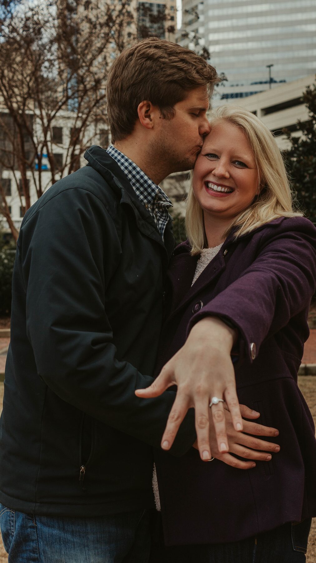 Engagement and love story photograph, image 3